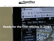Tablet Screenshot of fleeteffect.com